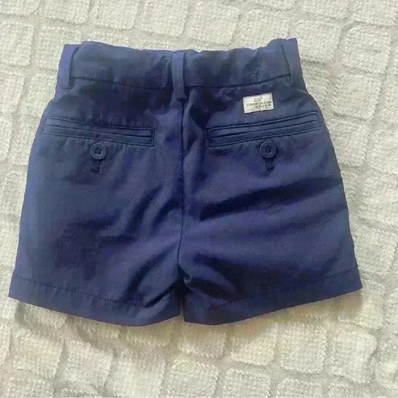 Vineyard Vines Navy Blue Performance Shorts 2T - Picture 6 of 8